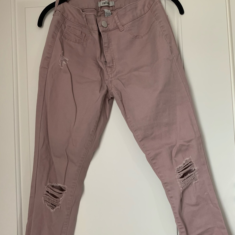 Light pink target jeans